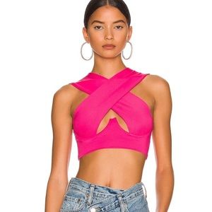 NWT Superdown Kacie Cross over top